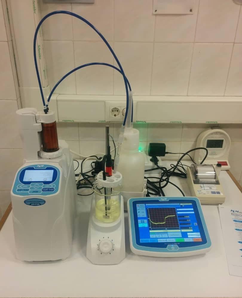 تأمین دستگاه تیتراتور پتانسیومتریک  گمرک قم