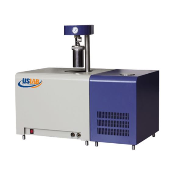 دستگاه کالریمتر اتوماتیک جهت تعیین میزان ارزش حرارتی نمونه های قابل احتراق مدل OBC04 کمپانی USLAB امریکا